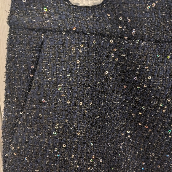 Loft Sequin Tweed Skirt - Picture 3 of 6